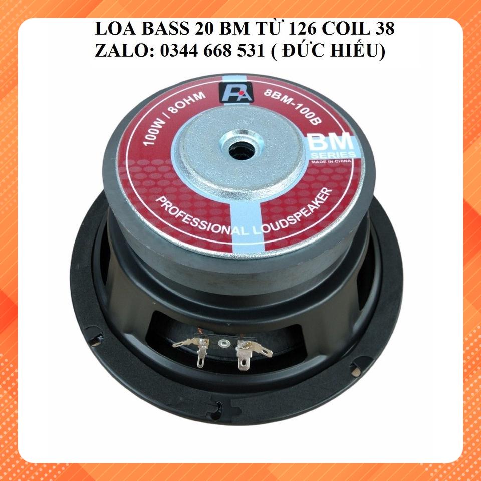 1 CỦ LOA BASS 20 BM TỪ 126 COIL 38 PHIÊN BẢN MỚI 2022 [Chính hãng]
