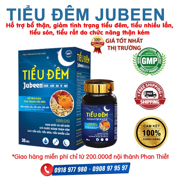 🌟 Tiểu đêm và thận kém không còn là vấn đề với Jubeen 🌟 Hãy trải nghiệm ngay 🌟