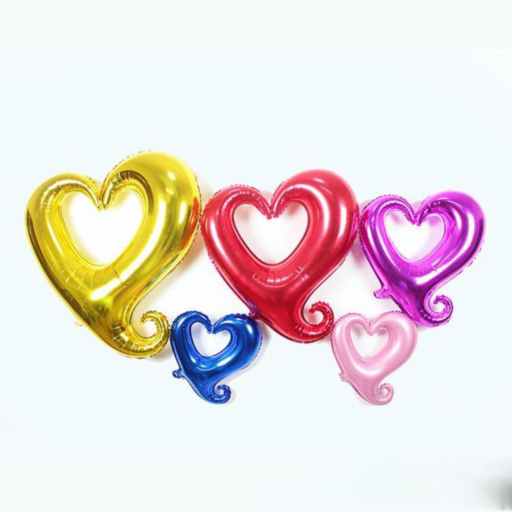 Bóng trái tim móc đủ màu nhiều size #TrangTriSinhNhat