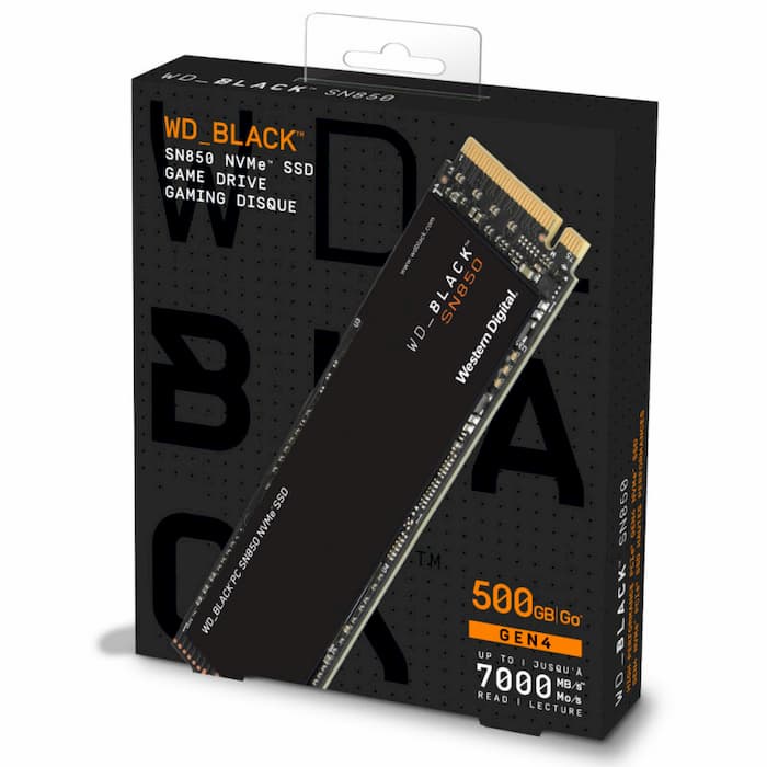 Ổ cứng SSD M2 PCIe 4.0  WD Black SN850 NVMe 500G 1TB (Tương thích cả PS5) | BigBuy360 - bigbuy360.vn