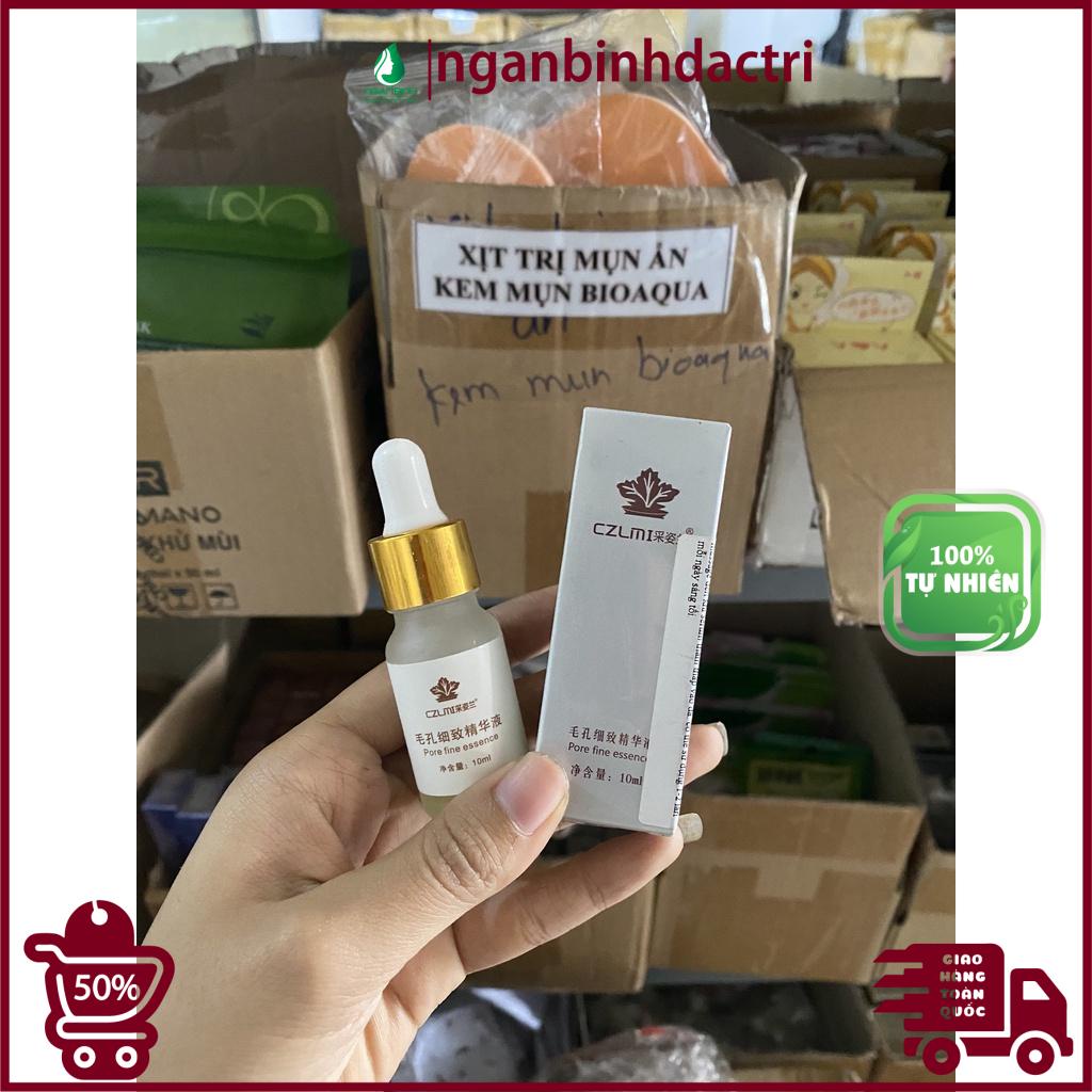 Serum xanh se khít lỗ chân lông loại bỏ mụn đầu đen