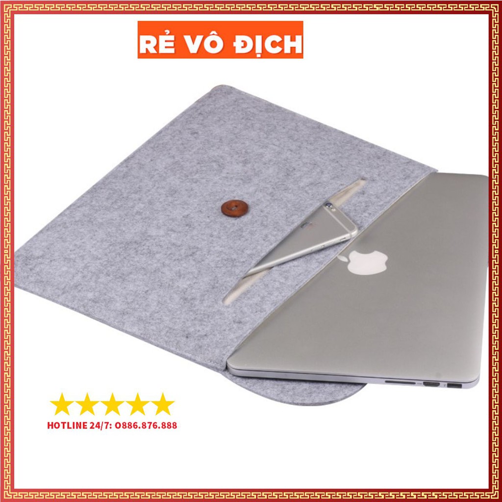 ✔️ Túi Nỉ Đựng Chống Sốc Macbook, Laptop, iPad Độc Đáo, Nhiều Size Nhiều Màu.