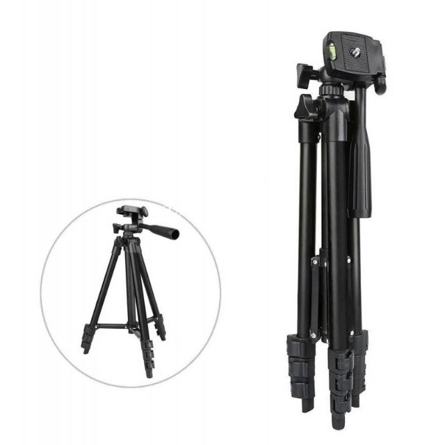 ( TỐT nhất có video thật ) Gậy chụp ảnh livetrems TRIPOD 3 chân 3120 si sắt