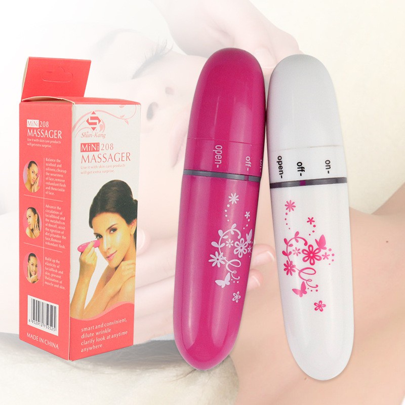 Máy MASSAGE MẮT Kiểu BÚT Chống Thâm Quầng Mini 208 - Giúp Giảm Căng Thẳng, Mờ Nếp Nhăn, Chống Lão Hóa