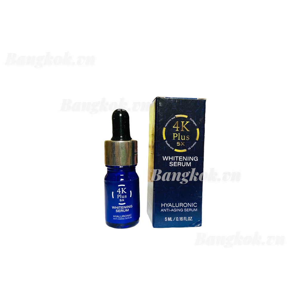 Serum dưỡng trắng da 4K plus Thái Lan 20ml