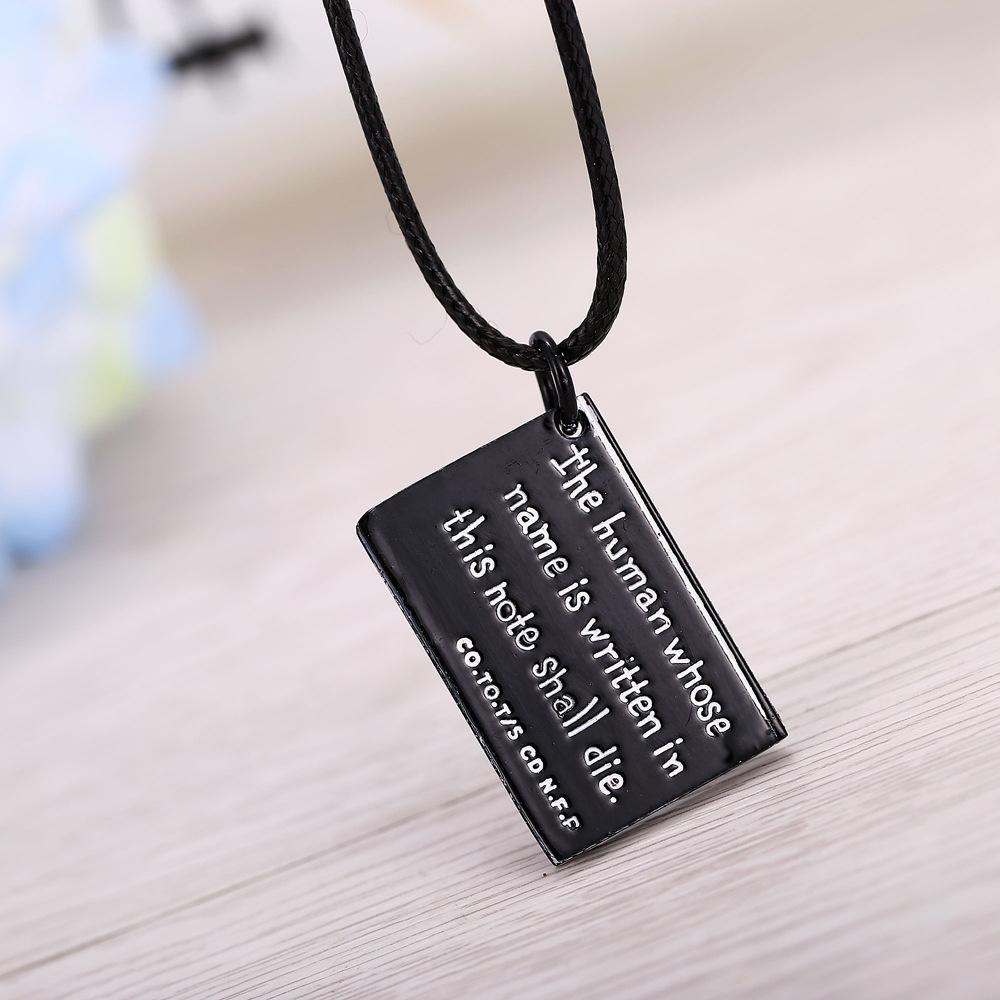 Vòng cổ Mặt Thánh Giá Phim Death Note Thời Trang