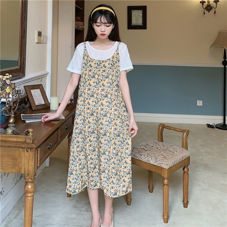 [SS25] Set yếm hóa nhí kèm áo thun gạo cực xinh | BigBuy360 - bigbuy360.vn