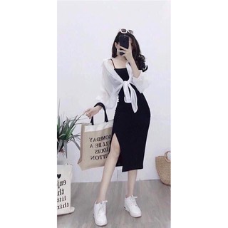 Áo sơ mi voan thắt nơ eo siêu duyên dáng thoitrangteen00