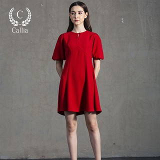 Đầm chữ A nữ Callia Hidi tay bồng