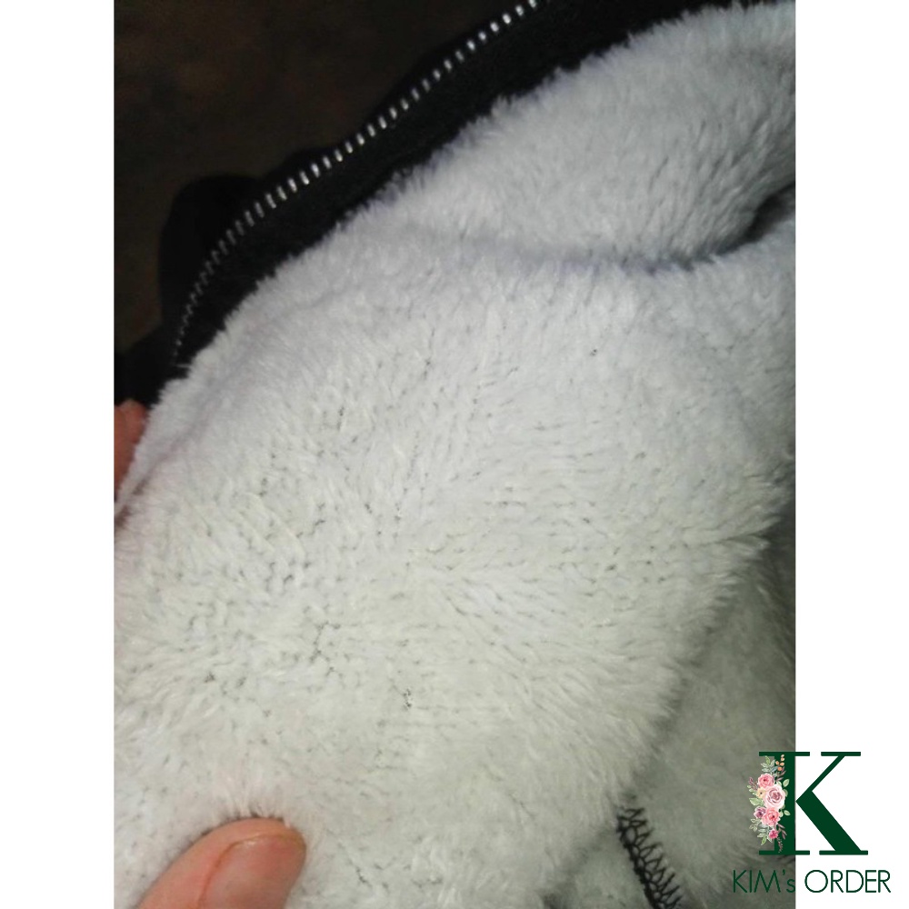 Áo khoác nỉ nam nữ màu đen ghi xám dài tay có mũ lót bông dày dặn mùa thu đông phong cách Hàn Quốc phom rộng có khoá kéo | BigBuy360 - bigbuy360.vn