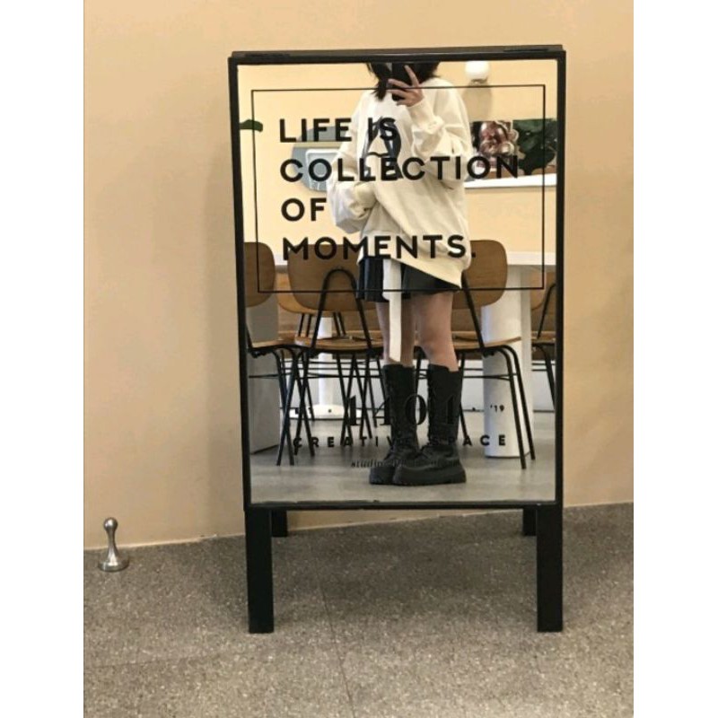 (HÀNG CÓ SẴN - ẢNH THẬT FEEDBACK) PLATFORM HOLO ZIP BOOTS - BOOTS CỔ CAO ĐAN DÂY KÉO KHÓA ĐẾ 5CM | BigBuy360 - bigbuy360.vn