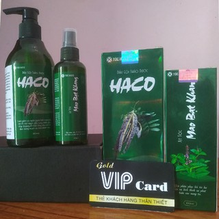 ☑️ tóc haco - 1 xịt + 1 dầu gội