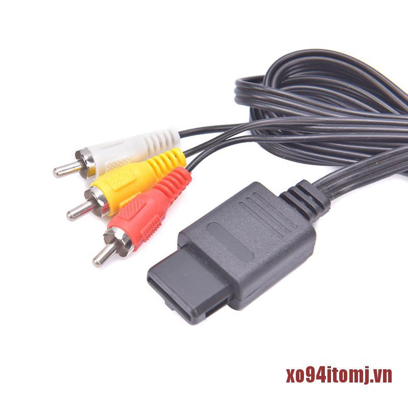 Dây Cáp Âm Thanh / Video Xmj N64 Snes 6ft Rca Tv Av Cho Máy Chơi Game | BigBuy360 - bigbuy360.vn