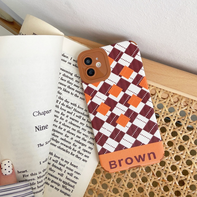 Ốp Điện Thoại Da Cừu Đính Kim Cương Giả Cho iPhone 14 13 12 11 Pro Max Mini XS XR X 8 7 6 6S Plus + SE 2020