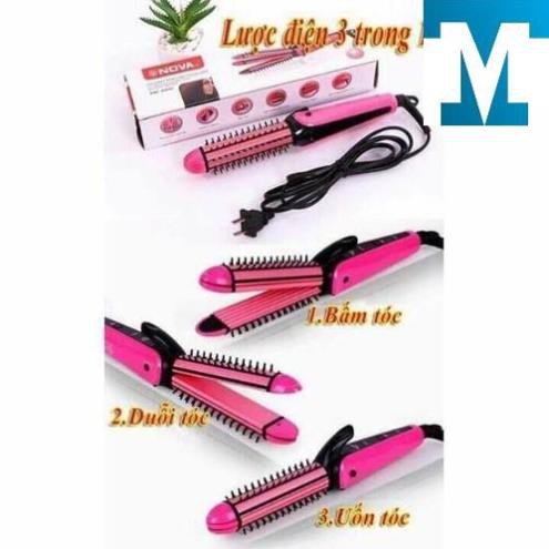 Máy uốn tóc 3 in 1 chuyên nghiệp