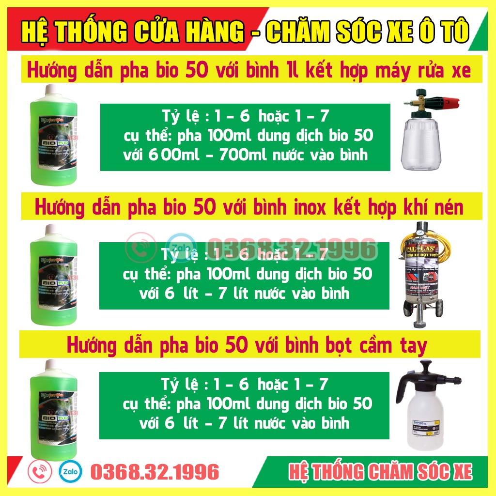 Hot dung dịch rửa xe không chạm, nước rửa xe ôtô - ảnh sản phẩm 8