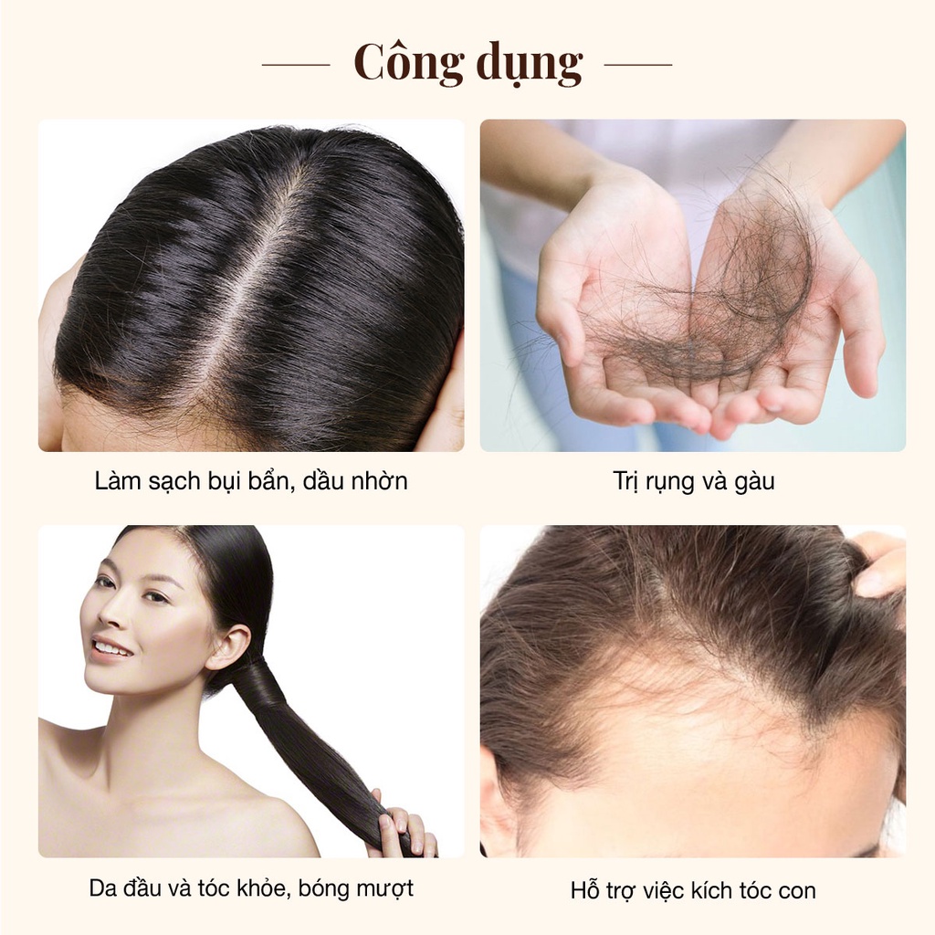 Combo 1 Ngăn Rụng tóc Cao Bồ Kết (gồm: Cao bồ kết và Xịt bưởi), cho mái tóc mềm mượt, chắc khỏe VyvyHaircare 250ml