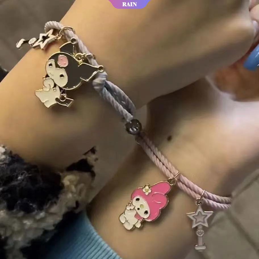 SANRIO Vòng Đeo Tay Họa Tiết Hoạt Hình Dễ Thương Bắt Mắt Sành Điệu