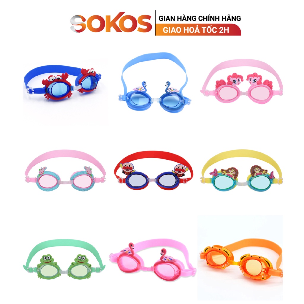 Kính Bơi Cho Bé Trai Bé Gái 1-8 Tuổi