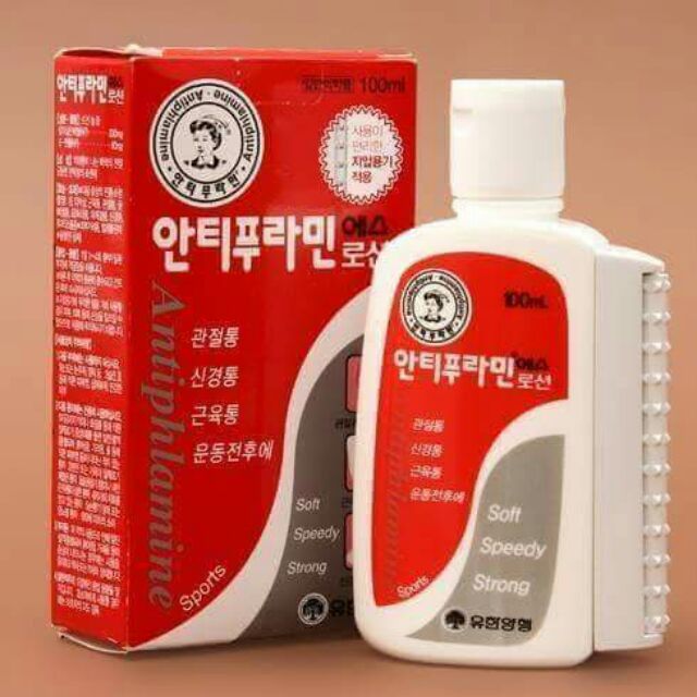 Dầu nóng xoa bóp Hàn Quốc 100ml