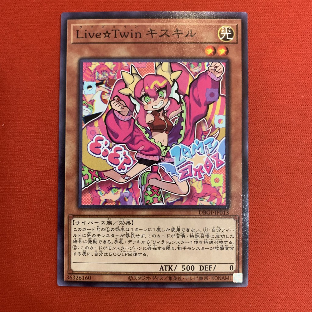 [EN-JP][Thẻ Bài Yugioh Chính Hãng] Live Twin Ki-Sikil