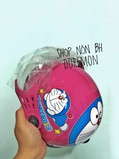 [ TRẺ EM CÓ KÍNH ] NÓN BẢO HIỂM DOREMON TRẺ EM