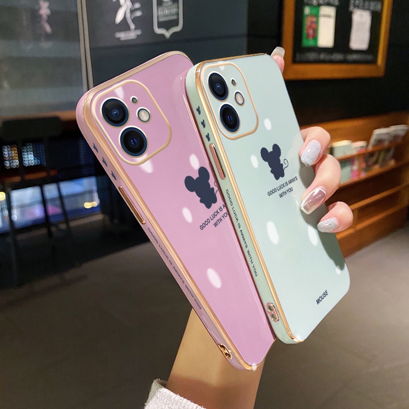 Ốp Điện Thoại Mềm Chống Sốc Viền Mạ Đơn Giản Cho TECNO POVA 2