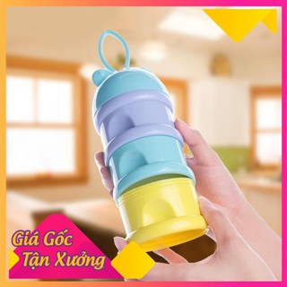 Hộp chia sữa 3 tầng tai gấu có quai