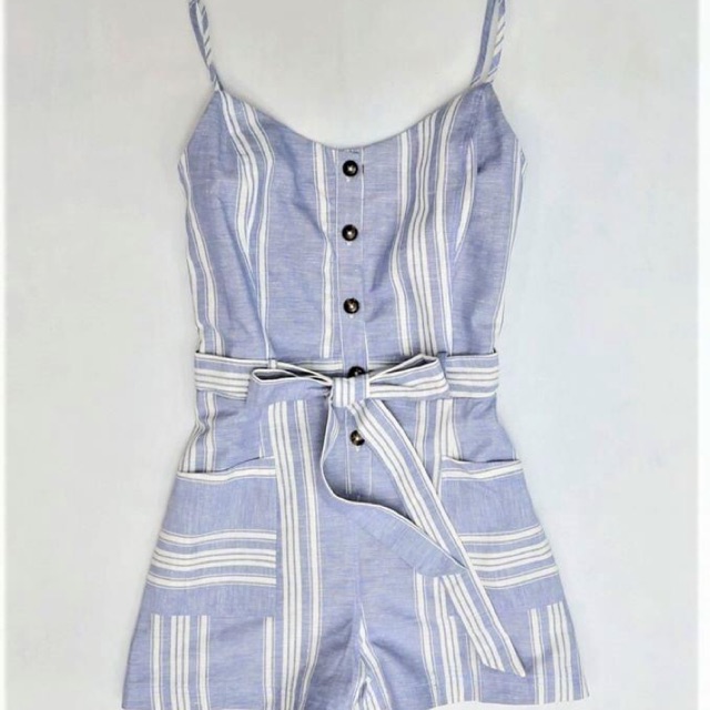 Jumpsuit short linen NY&C xuất xịn