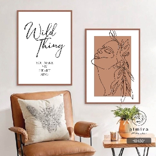📞 Tranh vải canvas Cô gái và Bông Hoa đẹp nhất tại Shop tranh Almira - tăng đinh treo 3 chân [H043]