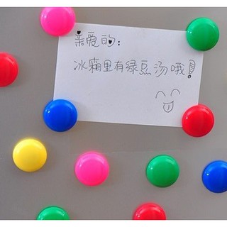 Nam châm nhiều màu hít giấy note hít tủ lạnh