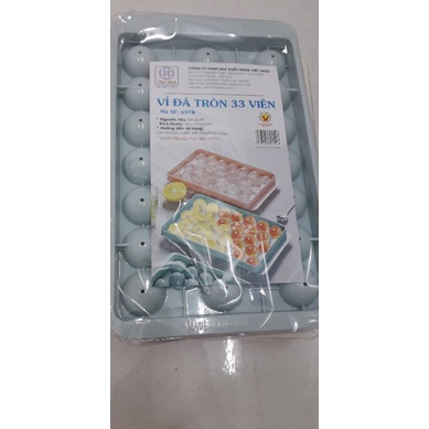 Khuôn đá bi #khuôn đổ thạch tròn 33 viên#tiêu chuẩn Việt