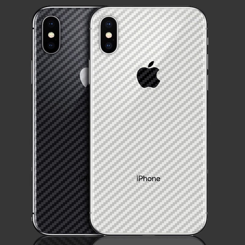 Phim Dán Bảo Vệ Màn Hình Họa Tiết Sợi Carbon Cho iPhone 14 13 11 12 Pro Max Plus 7 8 Plus X XS Max XR SE 2020 2022 SE3
