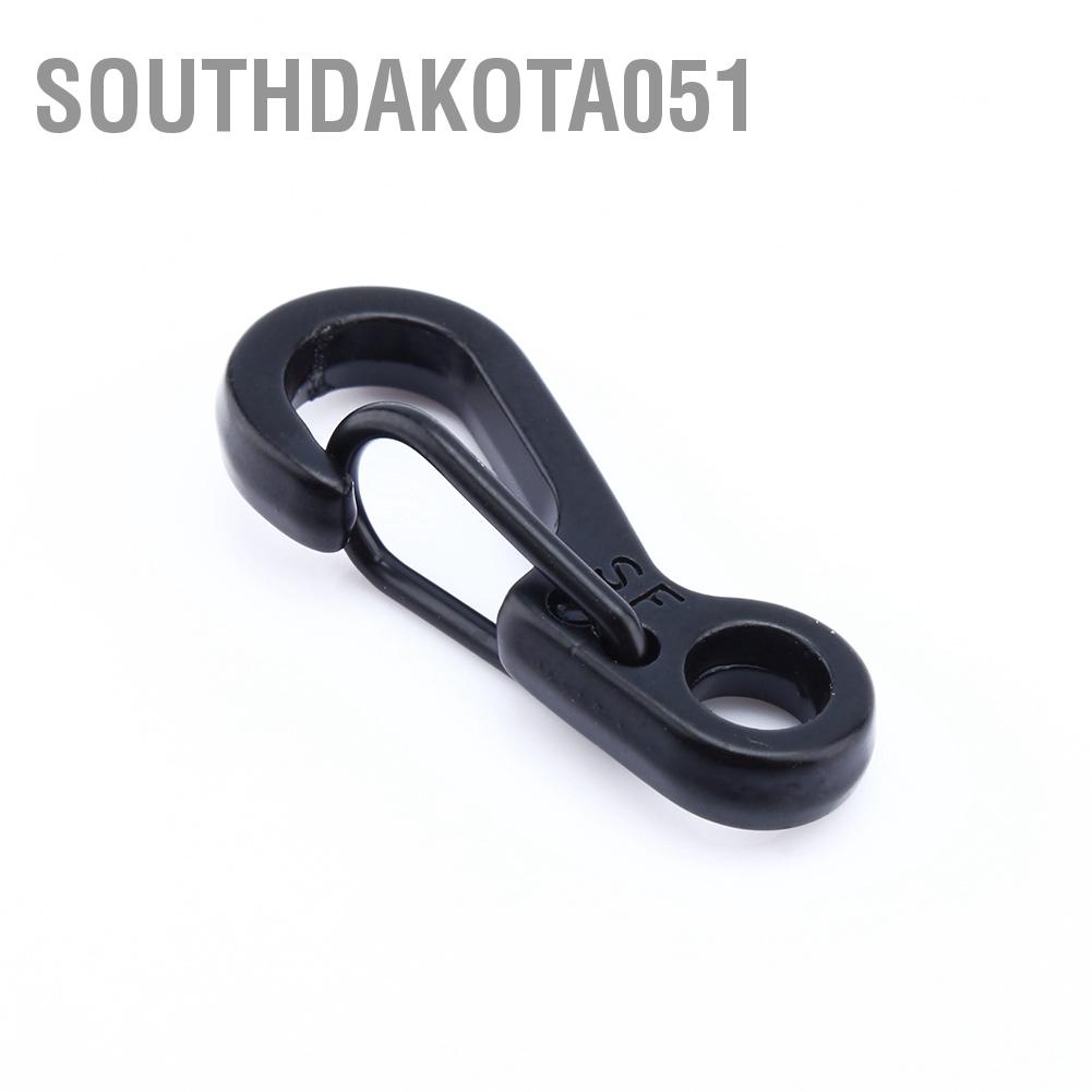Southdakota051 Mini EDC Carabiner Snap Spring Clips Hook Survival Keychain Tool