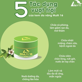 Combo 3 hũ kem rạn da Multi 16 loại 20gr