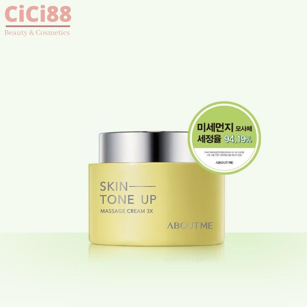 Kem Massage SKIN TONE UP ABOUT ME Hàn Quốc thải độc dưỡng trắng CiCi88