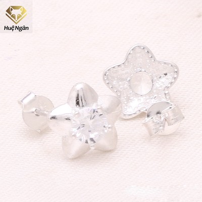 Bông tai bạc Ý 925 Bạc xinh Huệ Ngân - Ngôi sao hi vọng RYE140802
