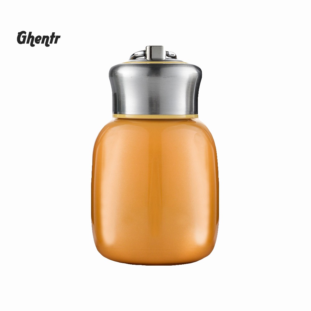 ♈Gh 200ML Fashion Mini Portable Children Stainless Steel Vacuum Mug Water Bottle Cup