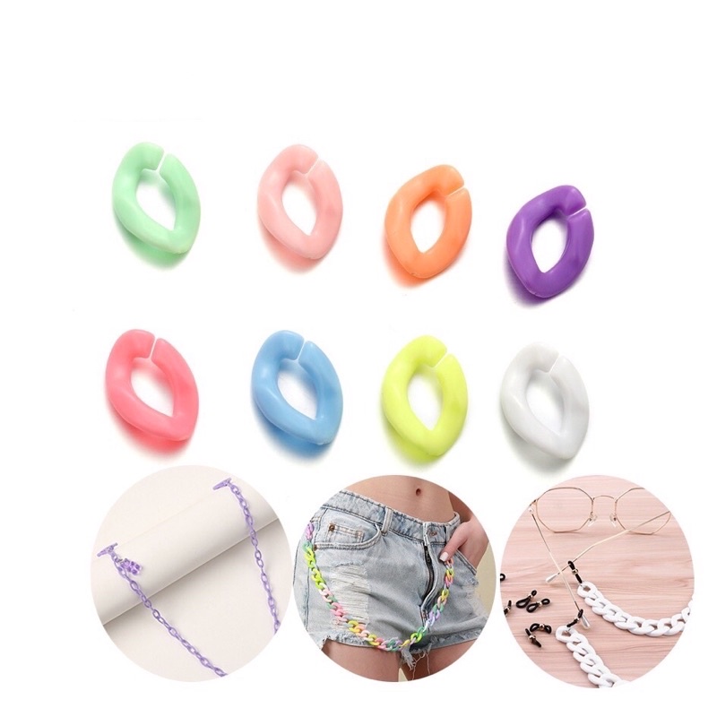 (Mẫu 2) Dây xích làm đồ DIY handmade