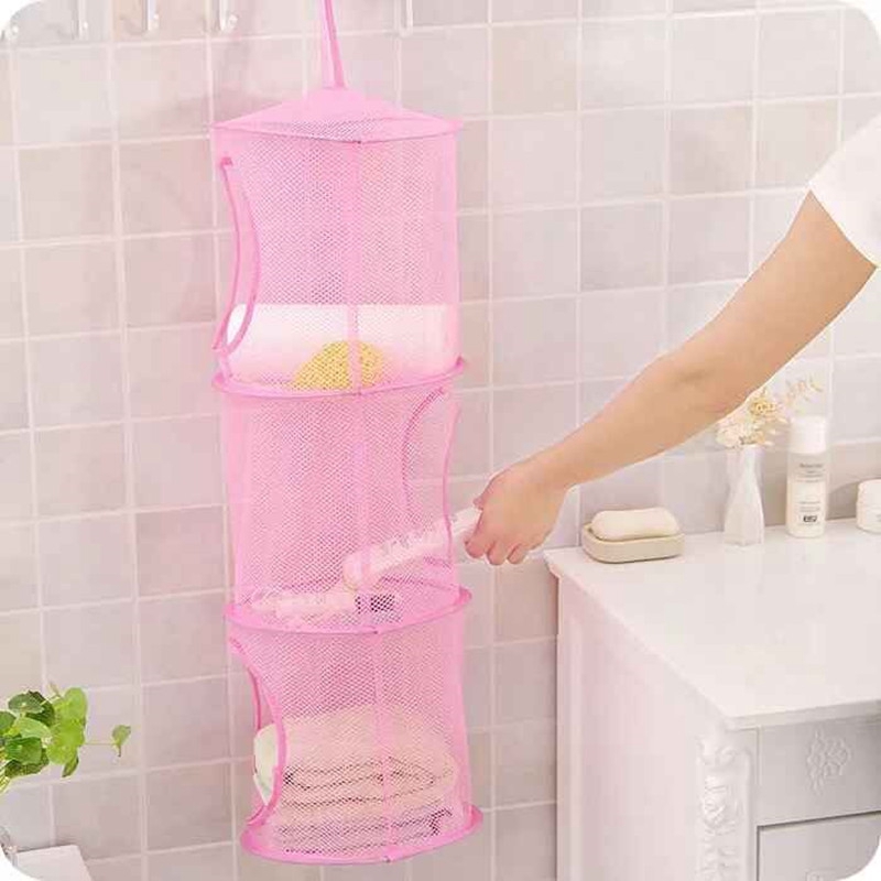 Túi lưới treo đựng đồ lót 3 tầng tiện lợi