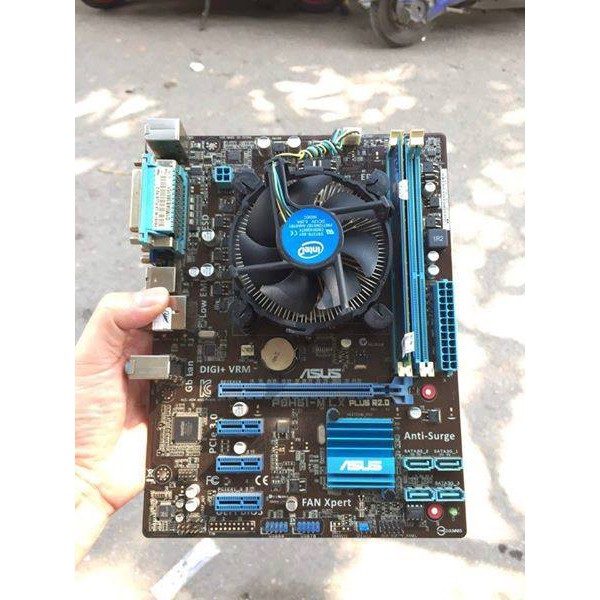 Combo Main ASUS H61, CPU i3 3220, Ram 4Gb - 1333