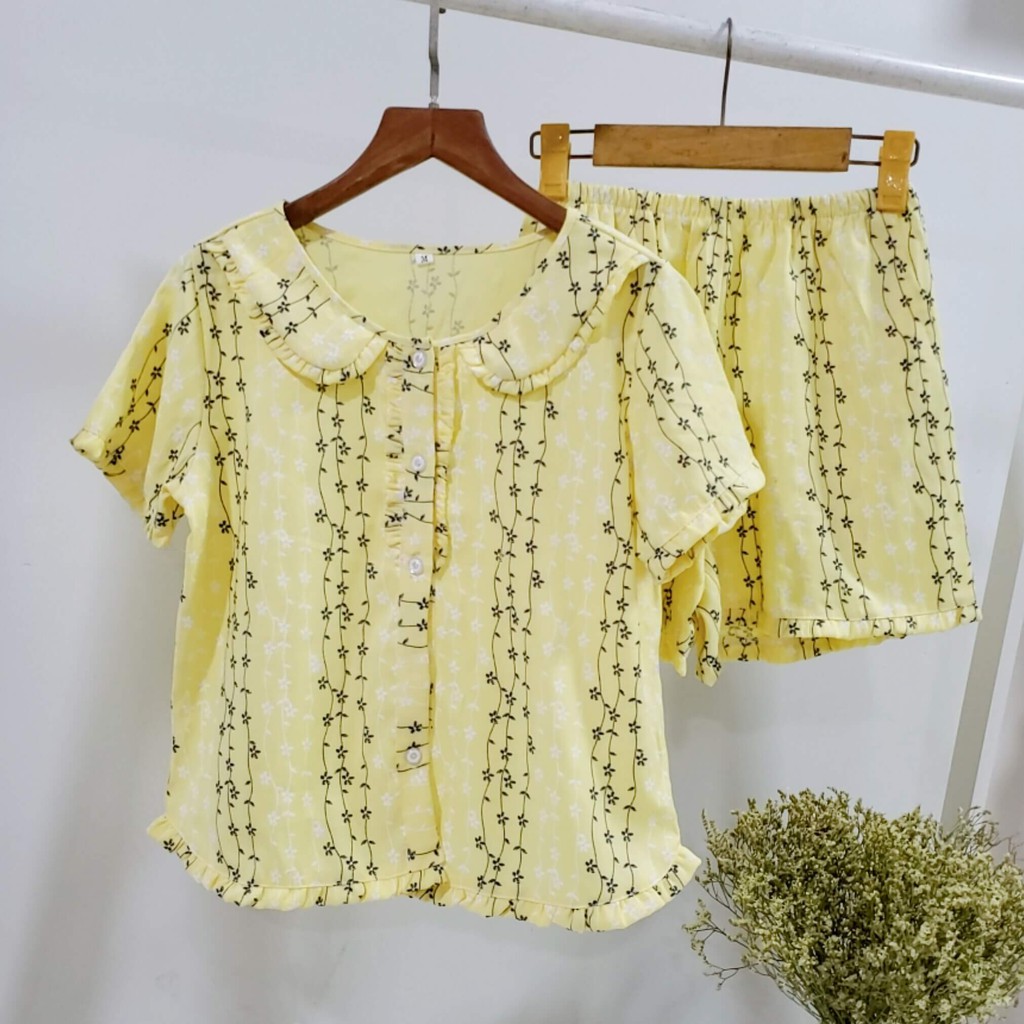 [Mã WAPUSH hoàn 12% xu đơn 99k] SALE PIYAMA CỔ SEN