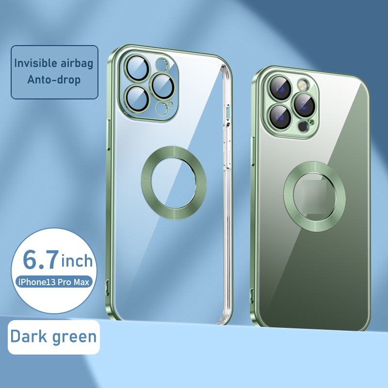 Ốp Điện Thoại Silicon Mềm Chống Sốc Viền Kim Loại Sang Trọng Cho IPhone 13 Pro Max 13pro I13