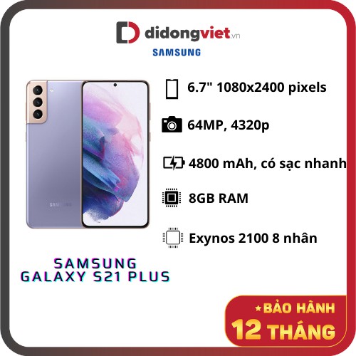Điện Thoại Samsung Galaxy S21 Plus | BigBuy360 - bigbuy360.vn