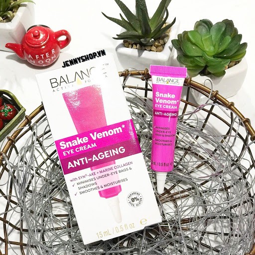 Kem mắt nọc rắn Balance Snake Venom Eye Cream 15ml mới nhất