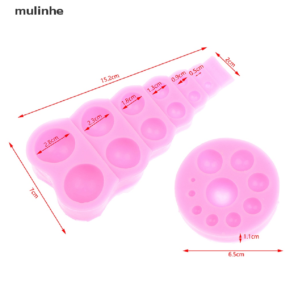 Khuôn Silicone Làm Bánh Hình Bán Cầu Độc Đáo
