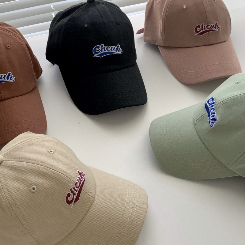 Mũ Lưỡi Trai Họa Tiết Chữ Đơn Giản Phong Cách Hip Hop Hàn Quốc 19121