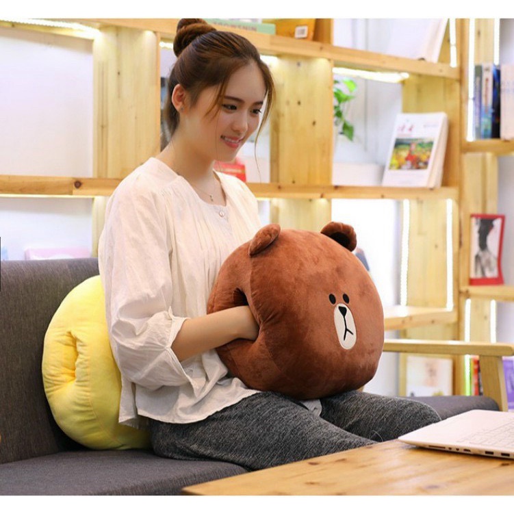 Bộ Gối kèm chăn hình thú siêu kute