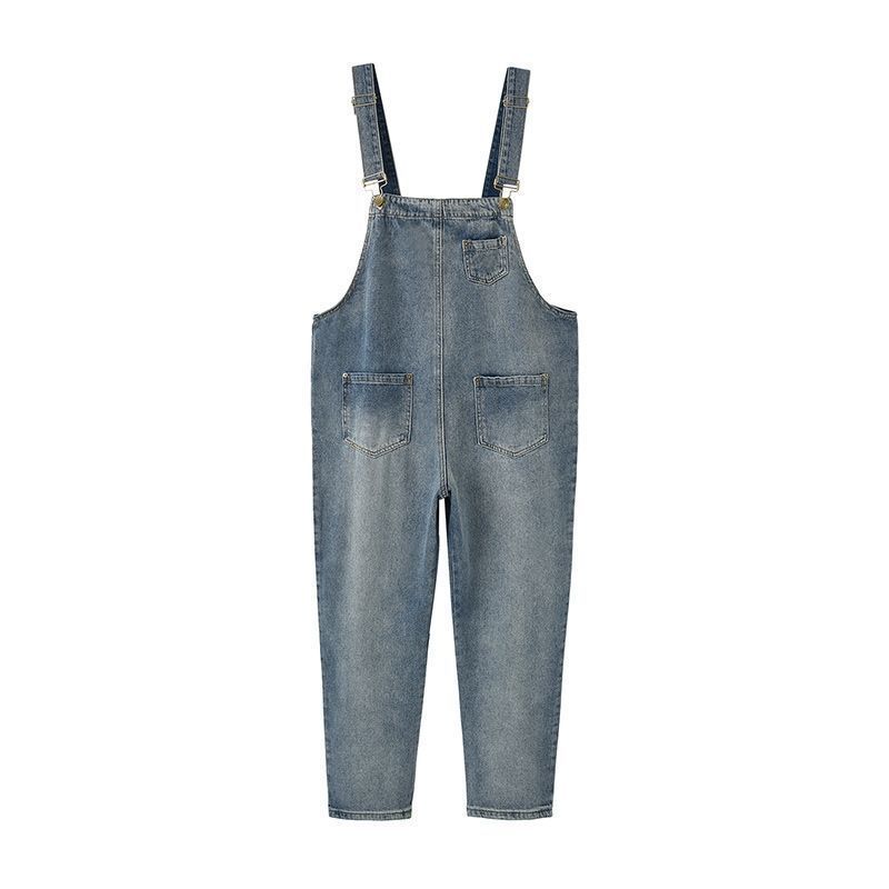 [Mã FADIRECT20 giảm 20K đơn 150K] Quần Yếm Jean Ống Rộng Phong Cách Hàn Quốc Trẻ Trung Dành Cho Nữ Size S-5Xl | BigBuy360 - bigbuy360.vn