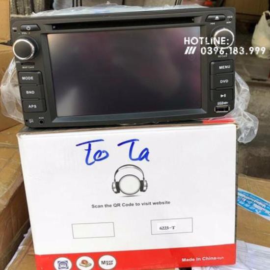 [Giảm giá]  Đầu DVD Basic lắp chung Toyota (Vios, innova, fortuner, Altisl, yaris...)